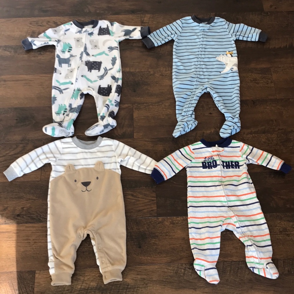 6 mos Sleepers by Carters - 4